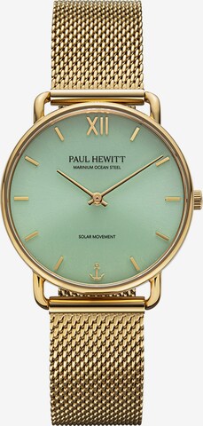 Paul Hewitt Analoguhr in Gold: predná strana