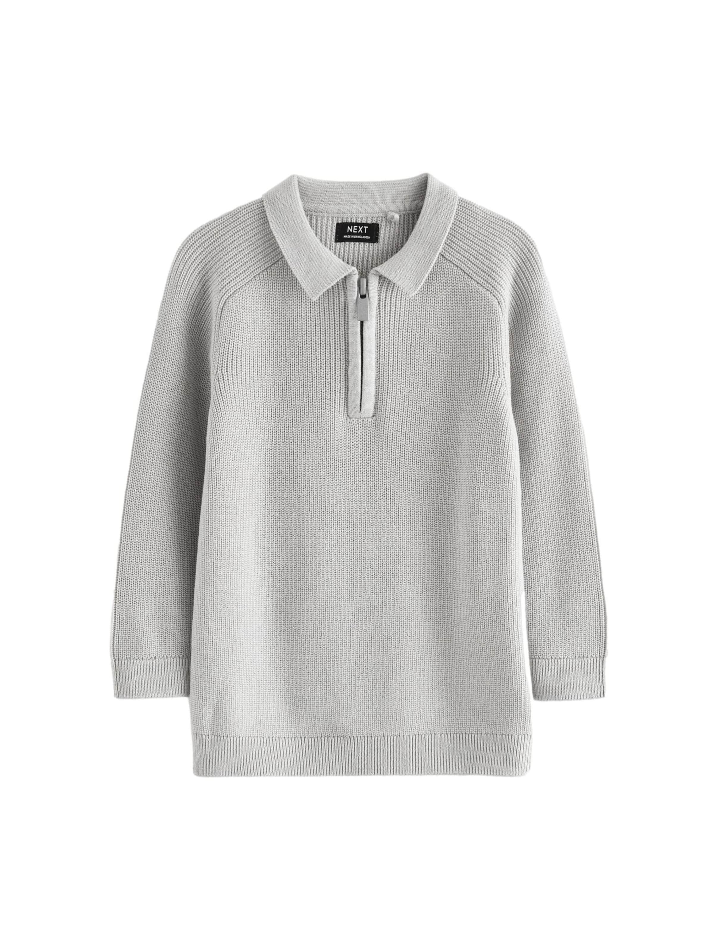 Next Pullover i grå: forside