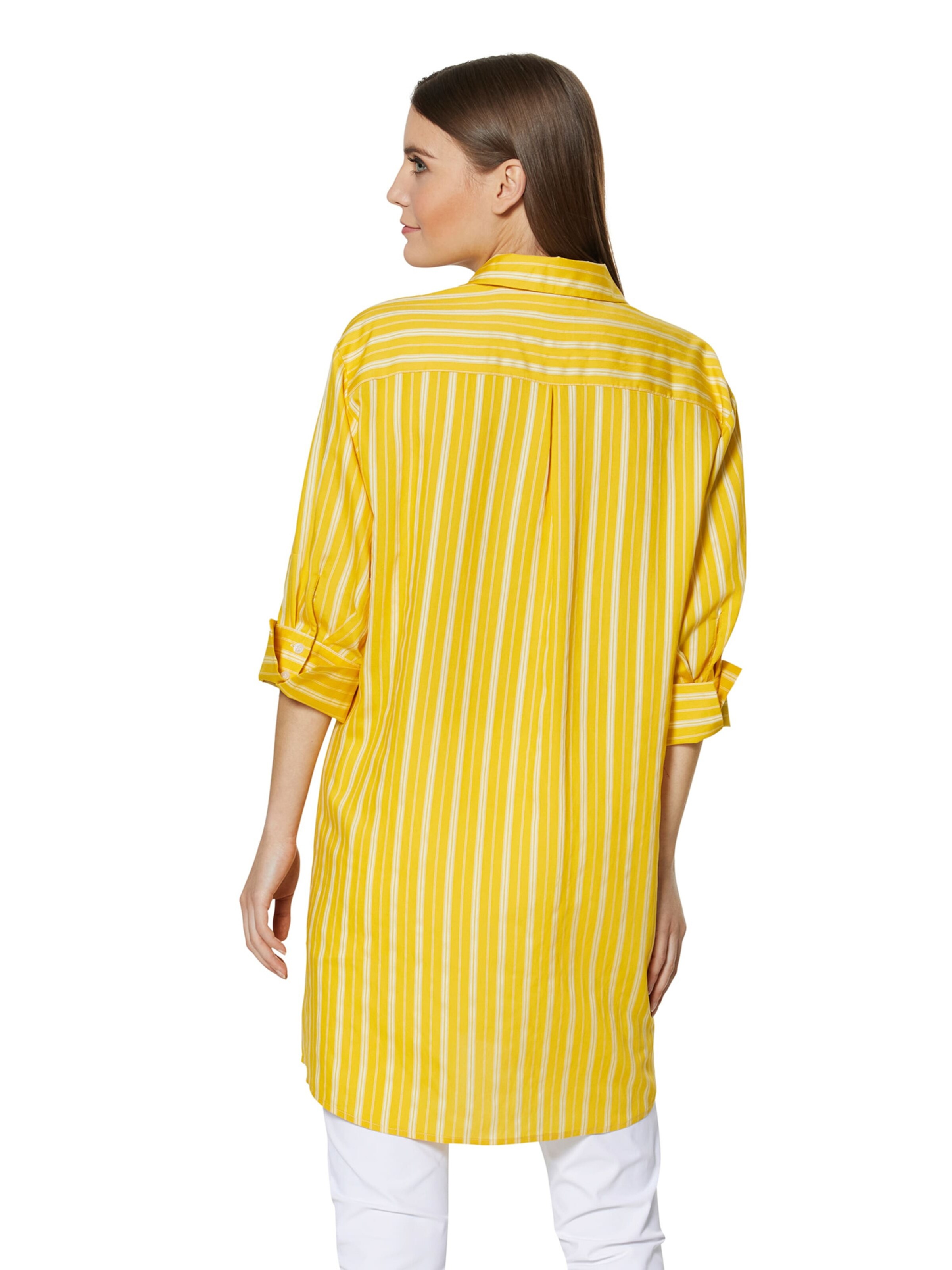 Chemisier MADELEINE en jaune