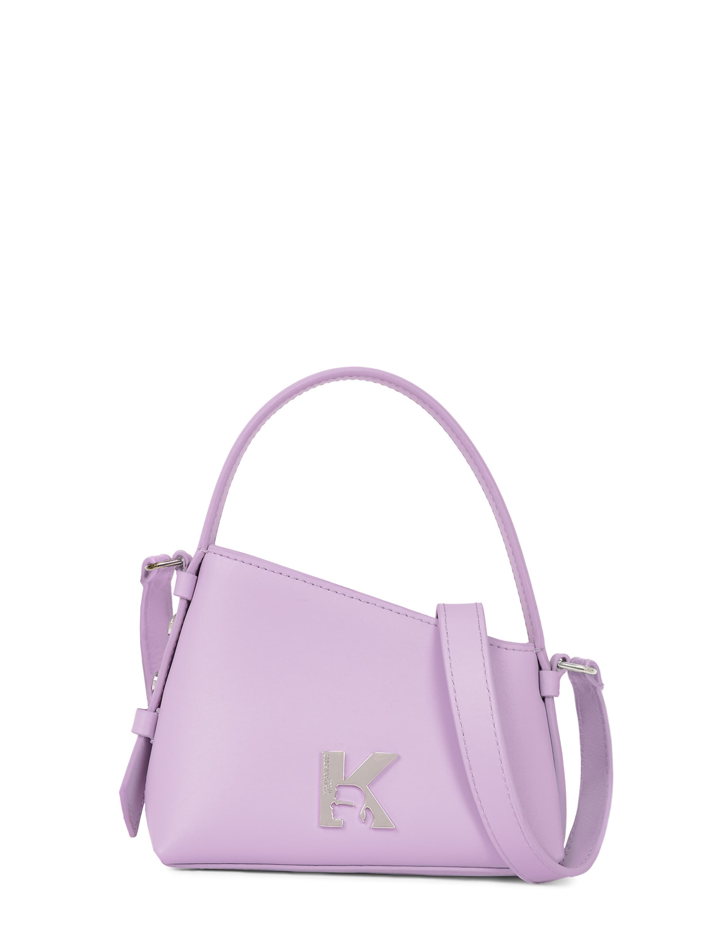 KARL LAGERFELD JEANS Crossbody bag in Purple: front