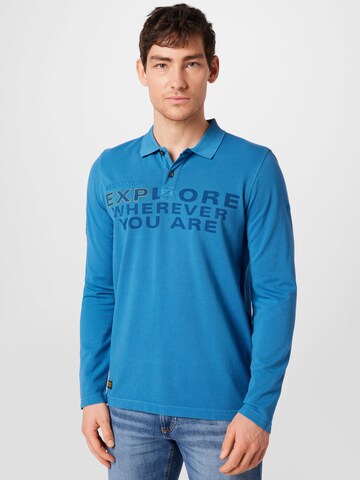 CAMEL ACTIVE Shirt in Blue: front