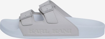 Karl Kani - Zapatos abiertos 'KKSLDSW000014' en beige: frente