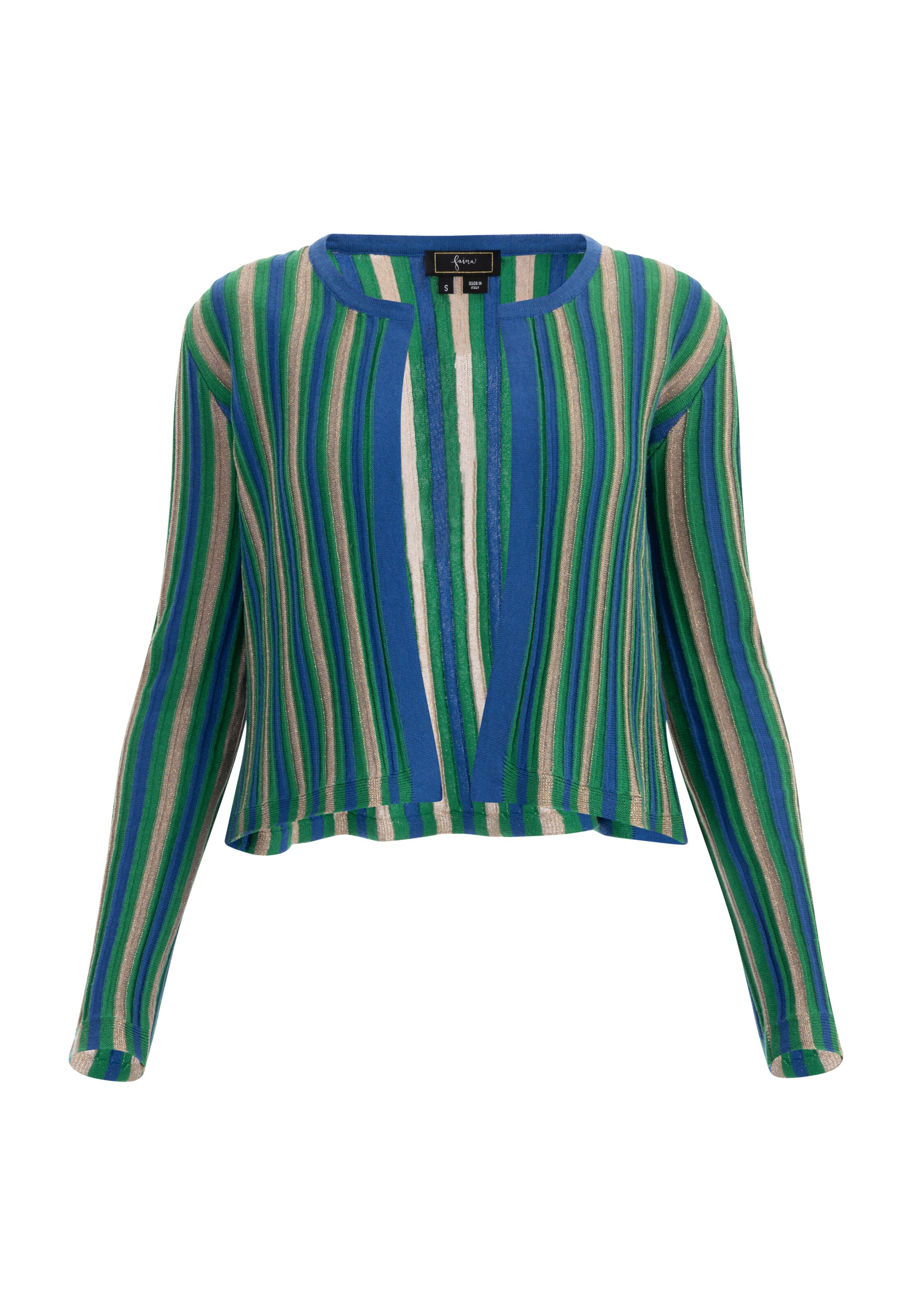 faina Kardigán - Modrá: predná strana