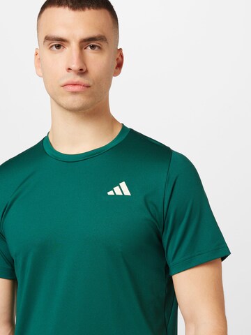 Tricou funcțional 'Sports Club Graphic' de la ADIDAS PERFORMANCE pe verde