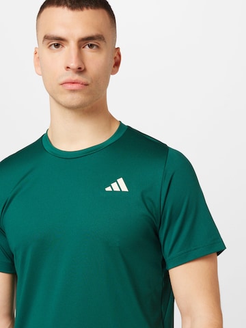ADIDAS PERFORMANCE Функциональная футболка 'Sports Club Graphic' в Зеленый