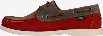 Slipper 'Fably-Ledermokassin' di Kaporal in rosso: frontale