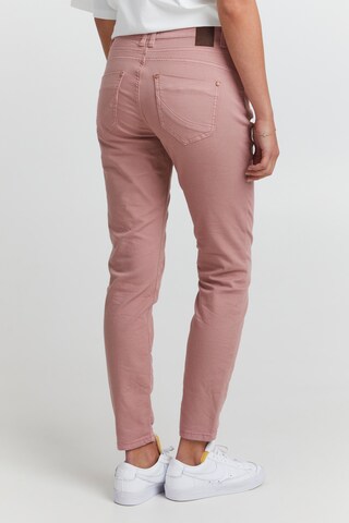 PULZ Jeans Skinny Hose in Pink