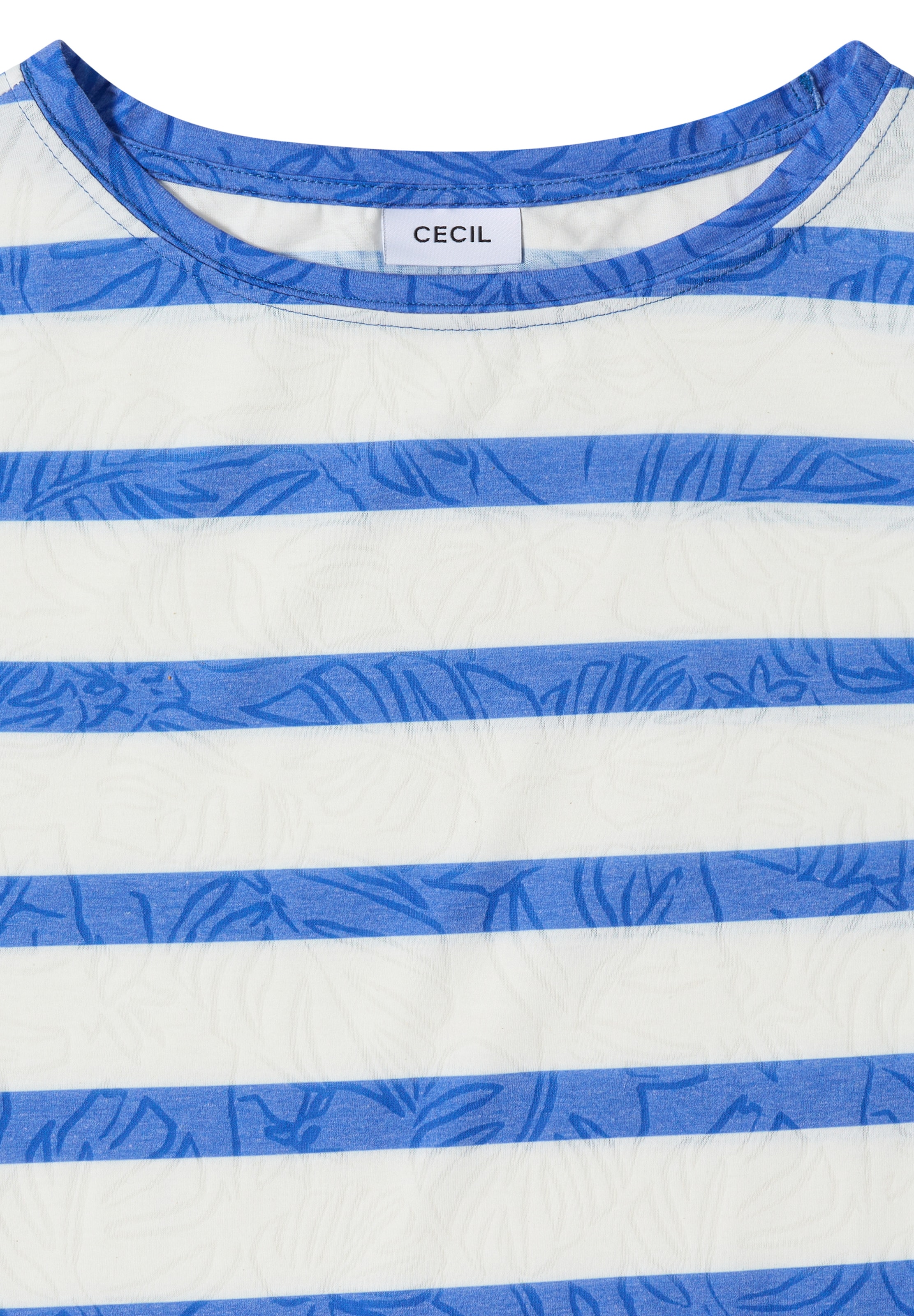 CECIL T-Shirt in Weiß