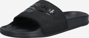 Reebok Beach & Pool Shoes 'Fulgere Slide' in Black: front