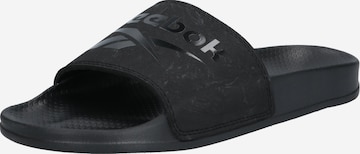 Reebok Sport Beach & Pool Shoes 'Fulgere Slide' in Black: front