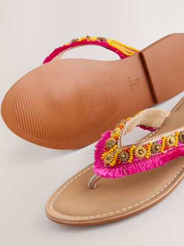 Next T-Bar Sandals 'Forever Comfort' in Pink