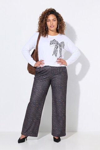 MIAMODA Wide leg Broek in Blauw