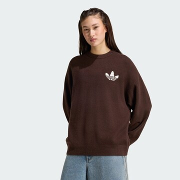 ADIDAS ORIGINALS - Jersey en marrón: frente