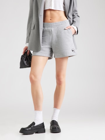 Karl Lagerfeld regular Bukser 'IKON' i grå: forside