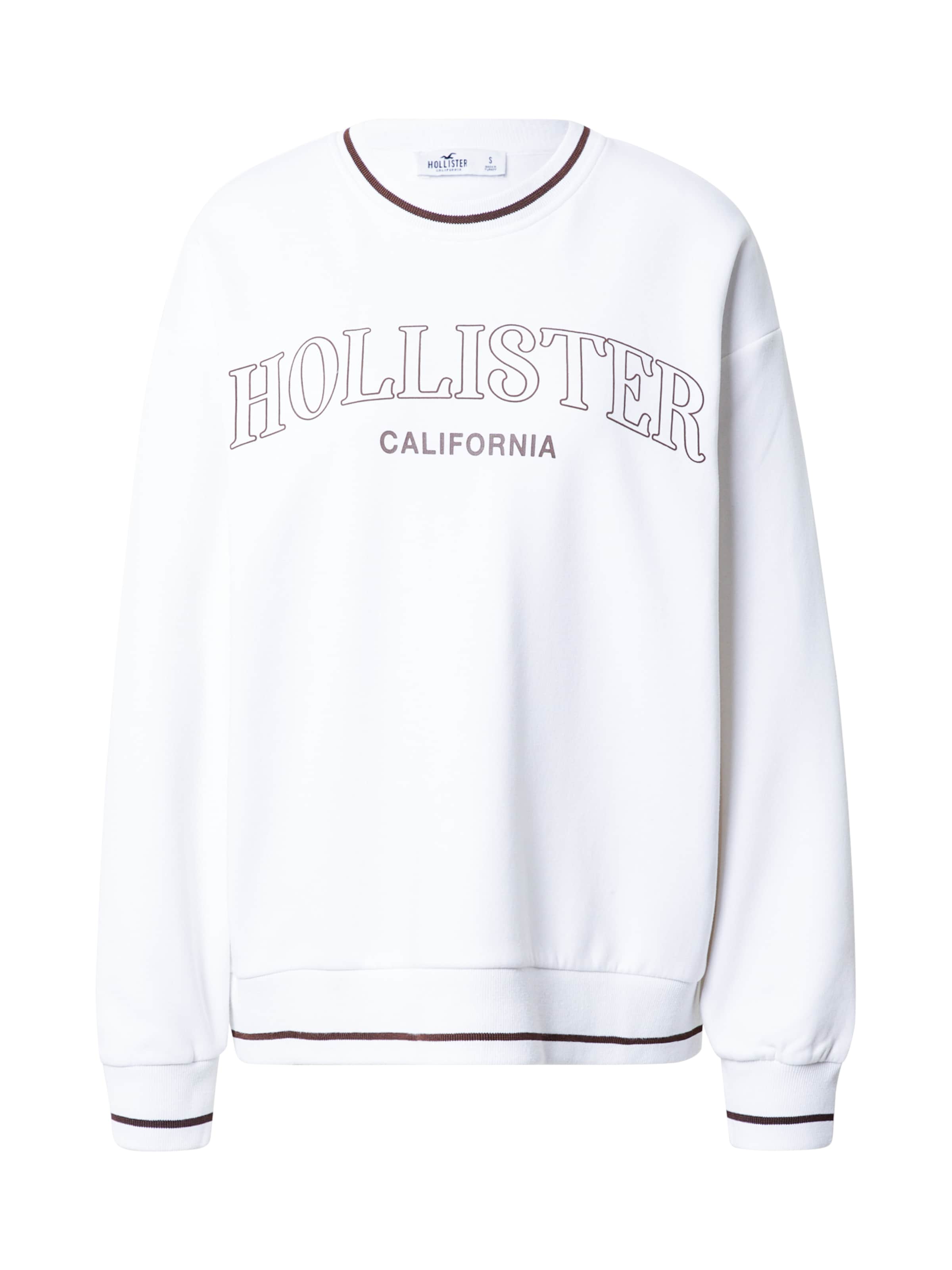 HOLLISTER Sweatshirt in Weiß | ABOUT YOU