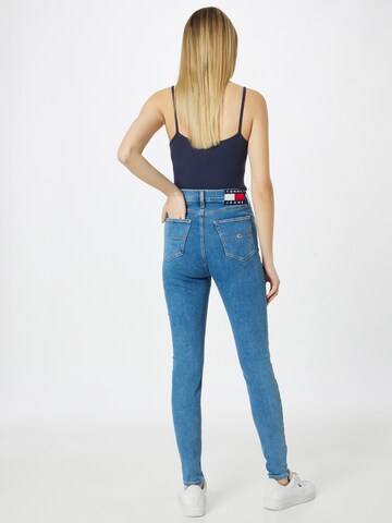 Tommy Jeans Skinny Jeans 'Melany' in Blau