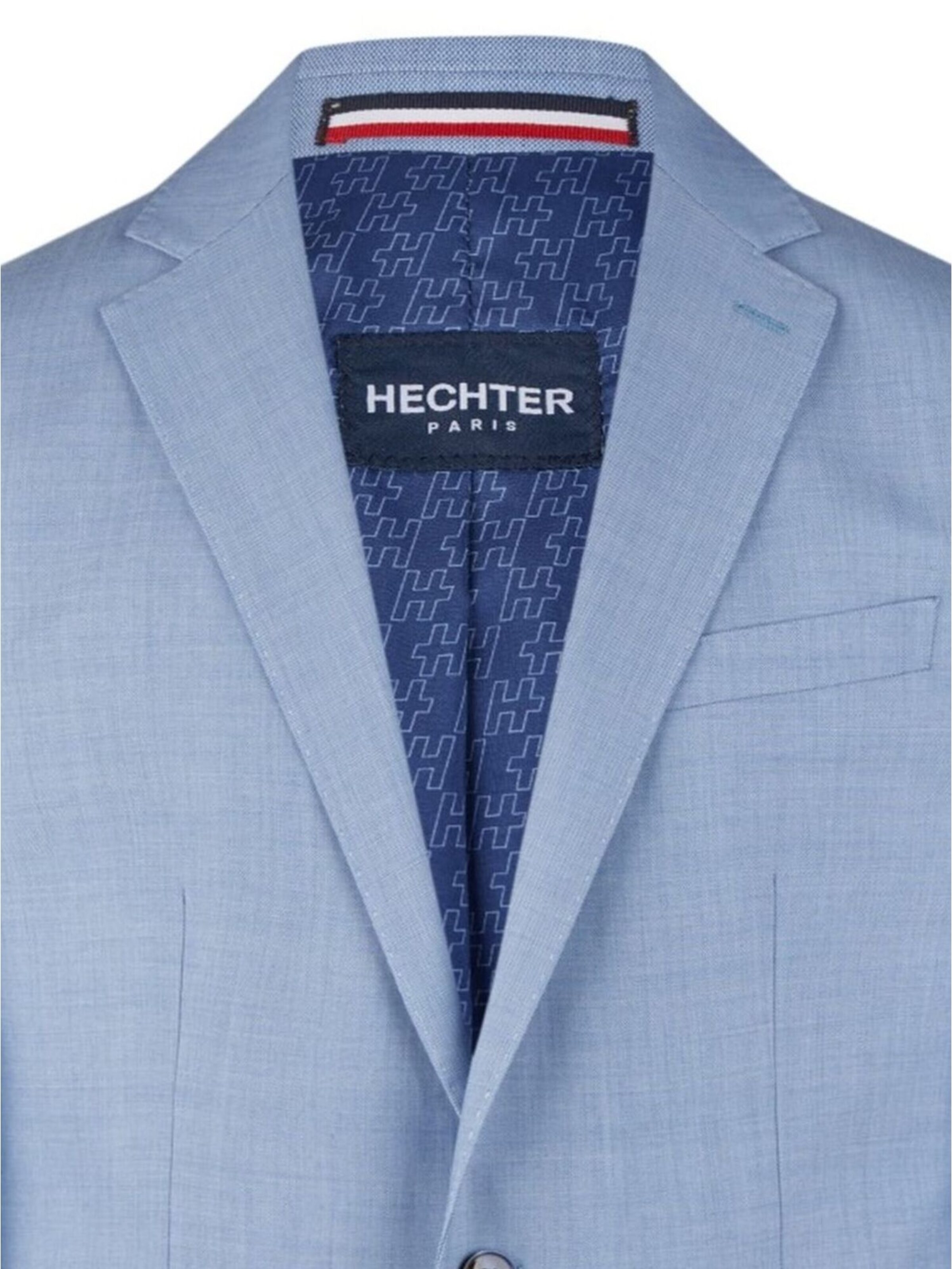 Coupe slim Costume HECHTER PARIS en bleu