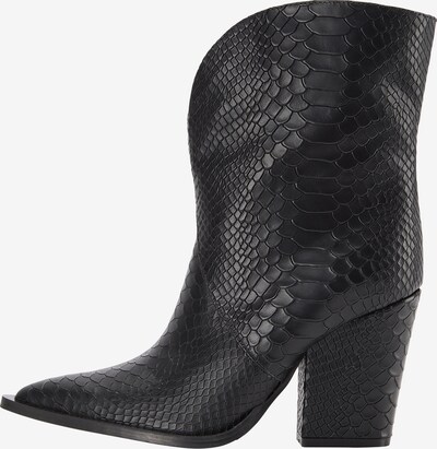 faina Bottes de cowboy en noir, Vue avec produit