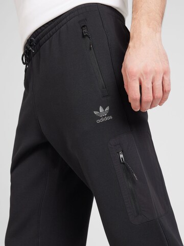 ADIDAS ORIGINALS Tapered Trousers in Black