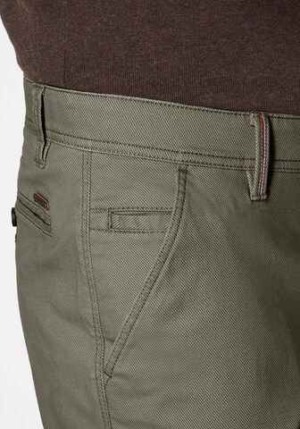REDPOINT Slimfit Chinohose in Grün