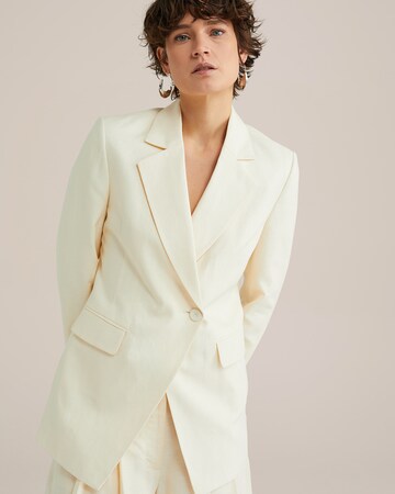 WE Fashion Blazer 'The Iconic' in Beige: front