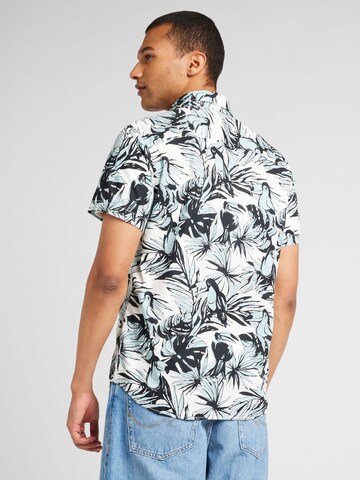 JACK & JONES Regular Fit Hemd 'JORJoshua Aruba' in Weiß