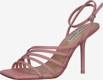 Sandalo con cinturino di STEVE MADDEN in rosa: frontale