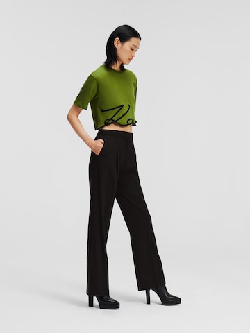 Karl Lagerfeld Loosefit Pantalon in Zwart