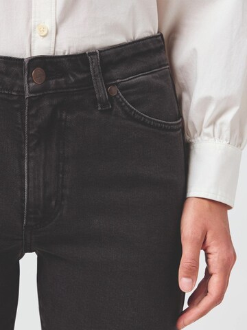 WRANGLER Skinny Jeans 'Wrangler - SIENNA SULTRY BLACKOUT' in Black