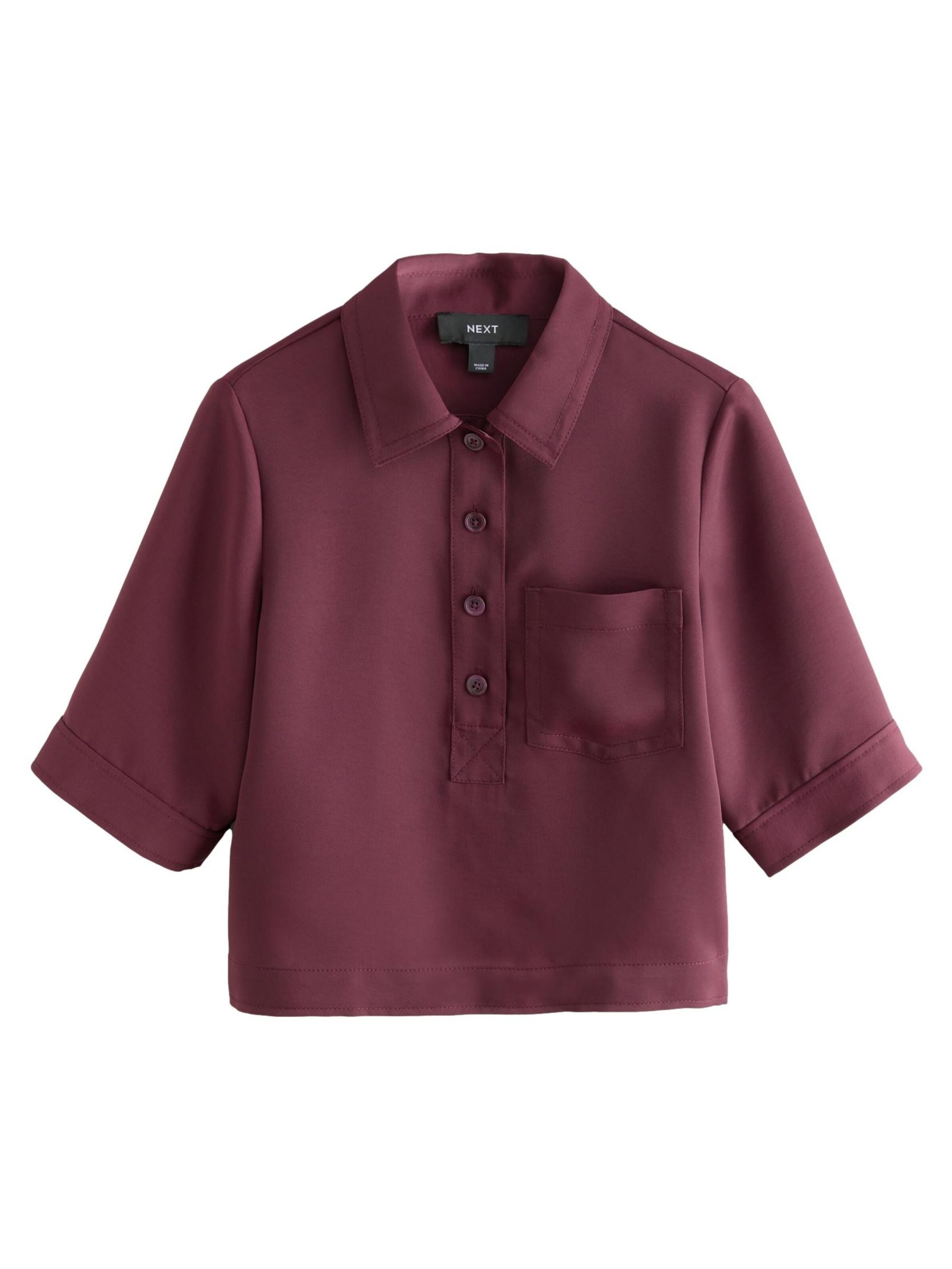 sarkans Next T-Krekls: no priekšpuses