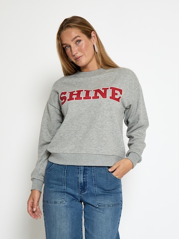 minus Sweatshirt 'Semia' in Grijs: voorkant