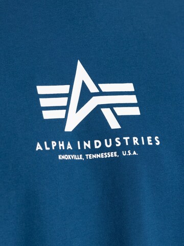Maglietta di ALPHA INDUSTRIES in blu