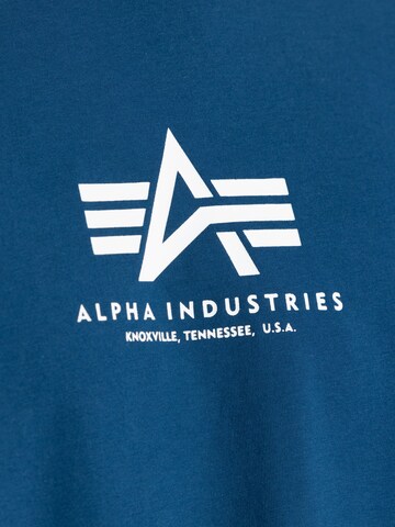 ALPHA INDUSTRIES - Camiseta en azul
