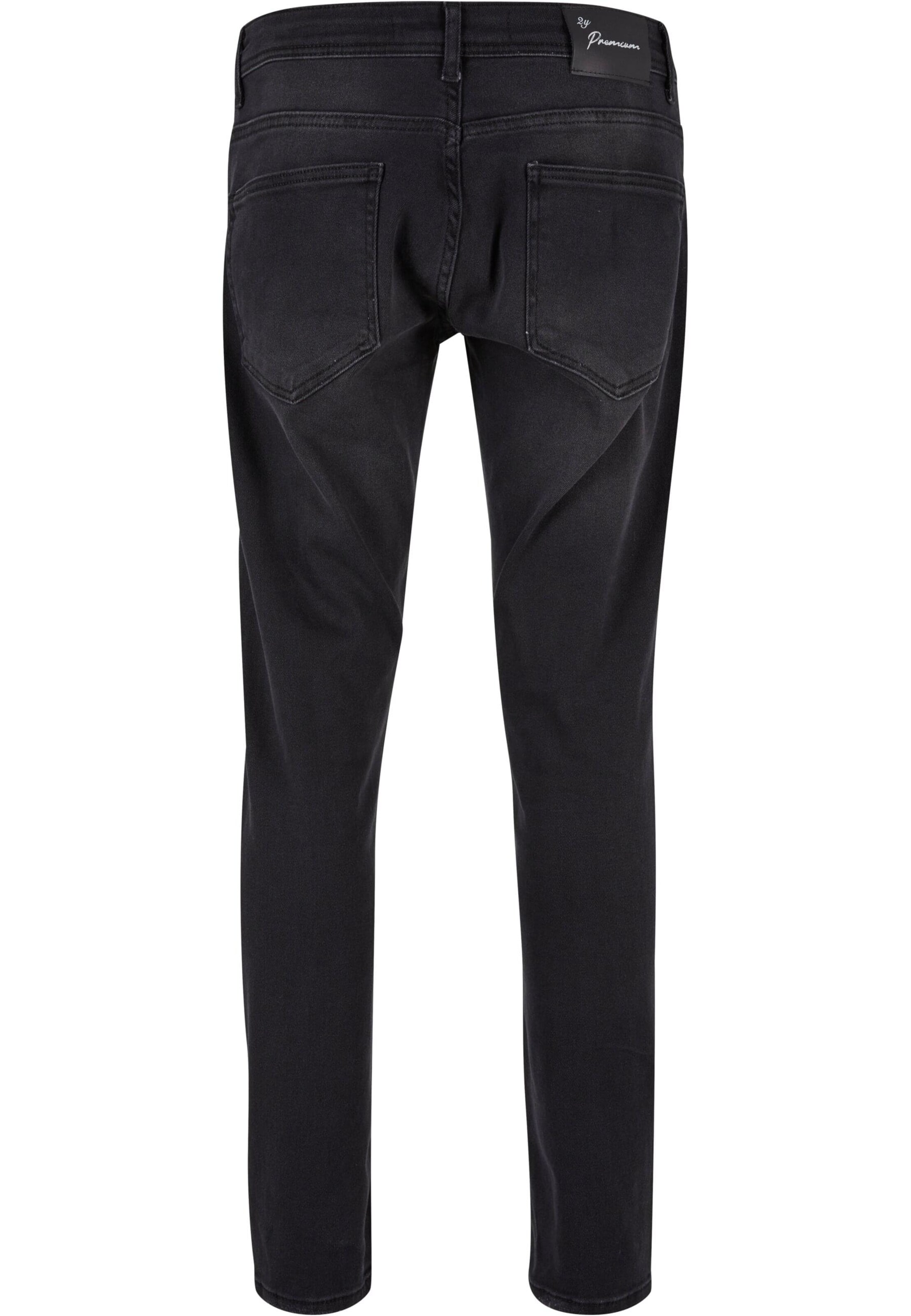 2Y Premium Skinny Jeans in Zwart