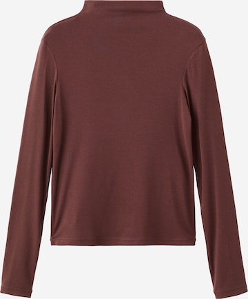 MANGO Shirt 'SECONDPE' in Brown: front