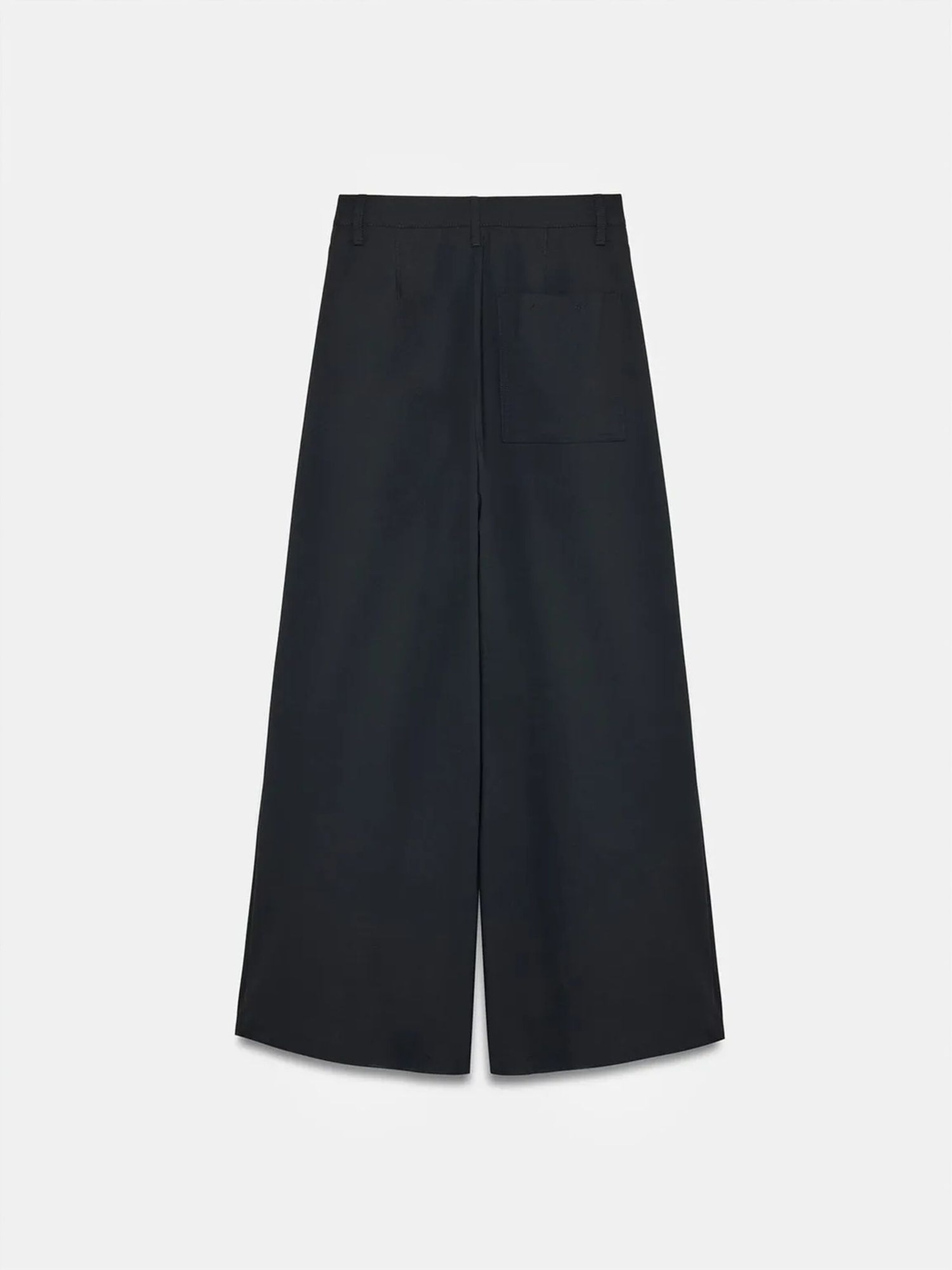 Dilvin Wide leg Pants in Black