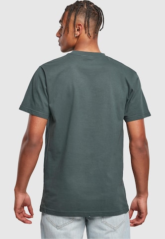 Merchcode Shirt 'Never On Time' in Green