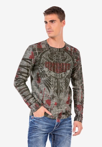 CIPO & BAXX Langarmshirt in Mischfarben