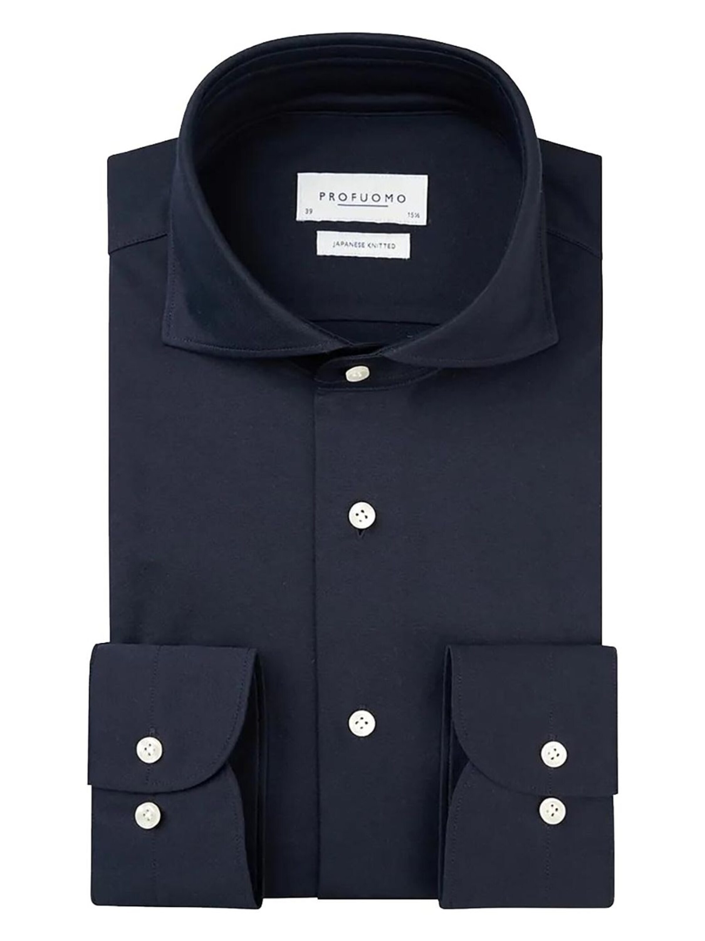 Profuomo Button Up Shirt 'Sky Blue' in Blue: front