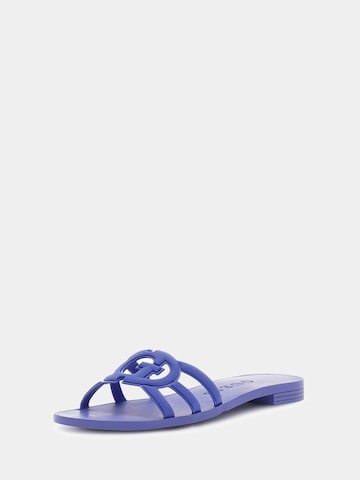 GUESS Pantolette 'Elyho' in Blau