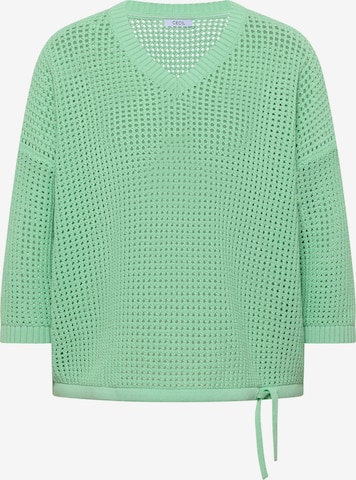 CECIL - Jersey en verde: frente