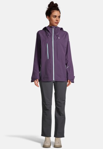 Schöffel Sportjacke in Lila
