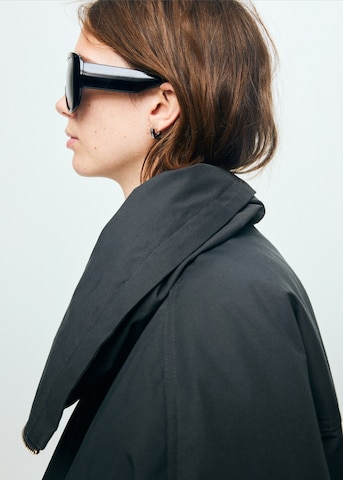 MANGO Winterjacke in Grau