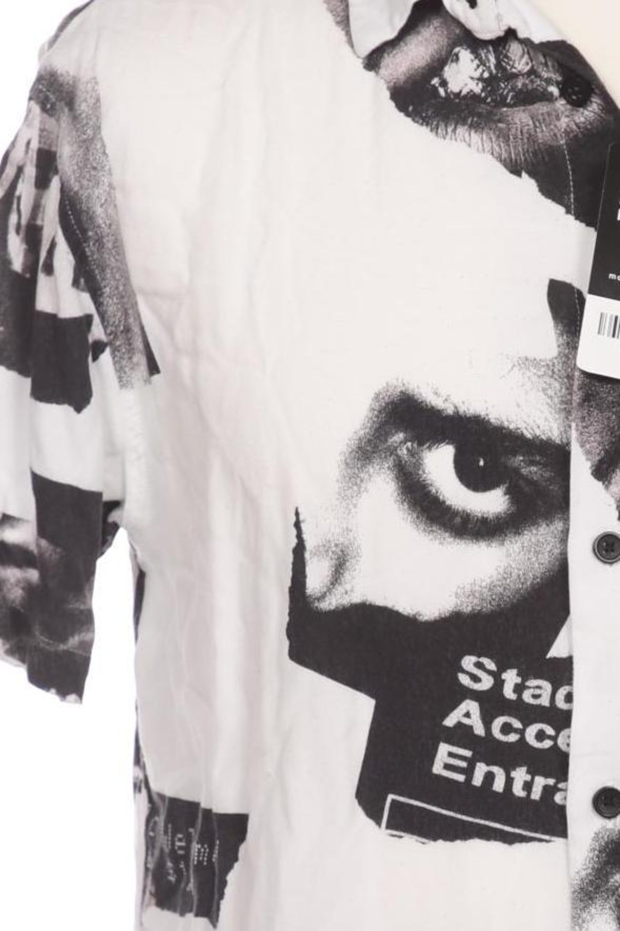 Bershka Button Up Shirt in M in White