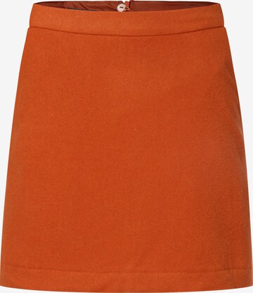 Marie Lund Skirt in Orange: front