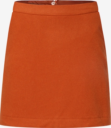 Marie Lund Skirt in Orange: front