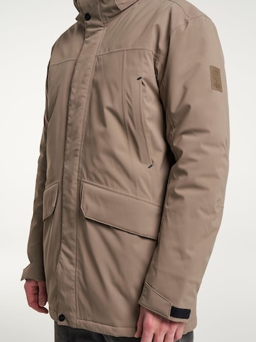 TENSON Winter coat 'Dave' in Brown