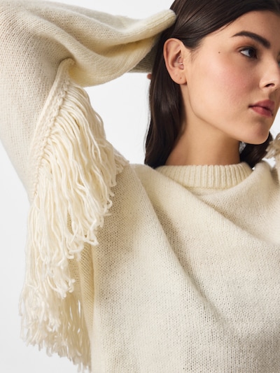 PIECES Pullover 'IVA' in XS in chamois, Produktansicht