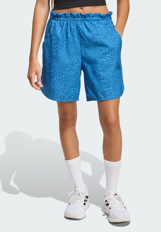 Loosefit Pantalon de sport 'Future Icons' ADIDAS SPORTSWEAR en bleu : devant