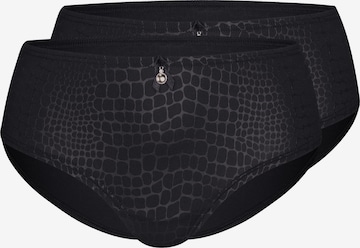 sassa Boyshorts 'PURE ANIMAL' in Black: front